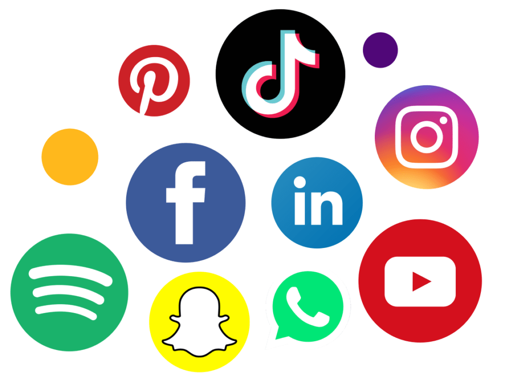 social media icons